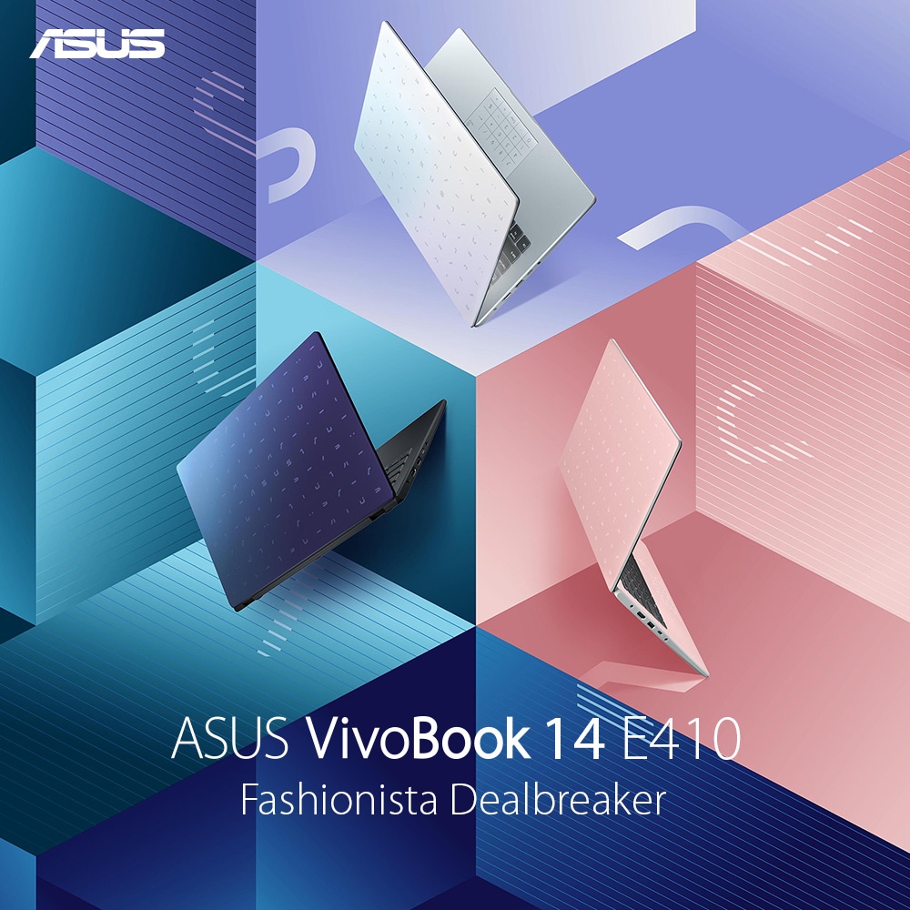 ASUS VivoBook 14 E410MA-EB1847WS Celeron N4020 4GB/128GB SSD 14" FHD W11S blau