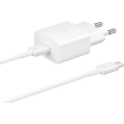 lle Samsung günstig Kaufen-Samsung EP-T1510 Schnellladegerät mit USB-C-Kabel weiß EP-T1510XWEGEU. Samsung EP-T1510 Schnellladegerät mit USB-C-Kabel weiß EP-T1510XWEGEU <![CDATA[• passend zu allen Smartphones mit USB-C Anschluss • bestehend aus Adapter und Ka