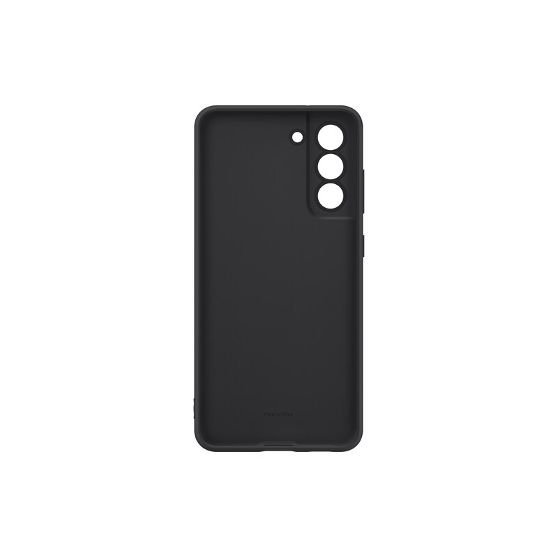 Samsung Silicone Cover EF-PG990 für Galaxy S21 FE Schwarz EF-PG990TBEGWW