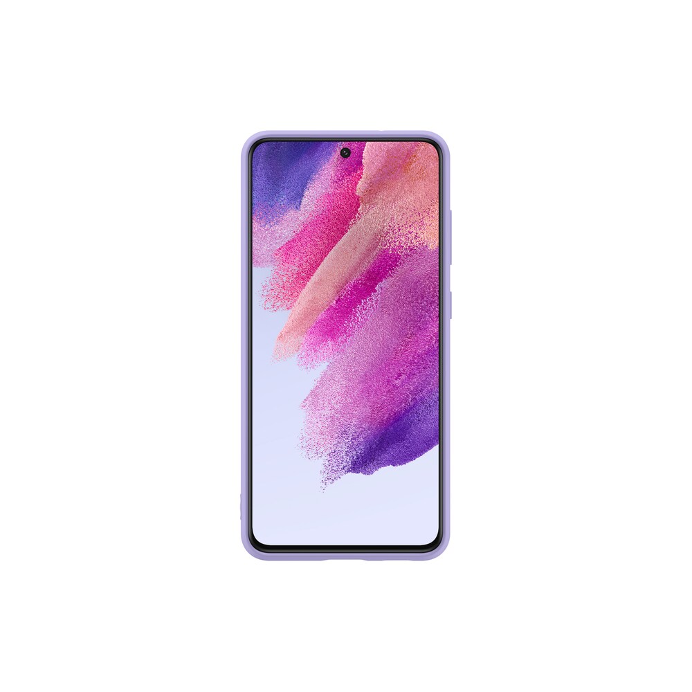 Samsung Silicone Cover EF-PG990 für Galaxy S21 FE Lavendel