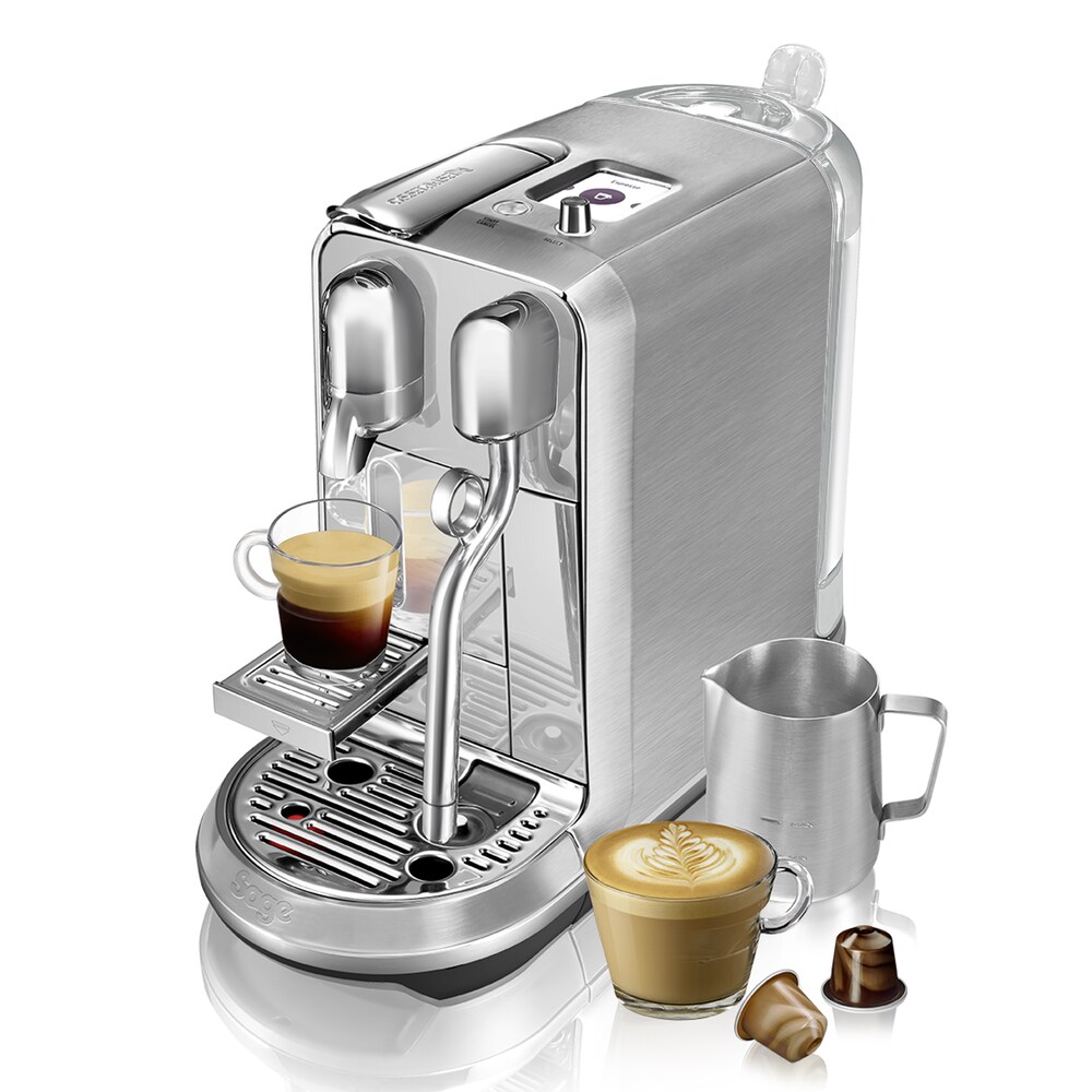 Sage Appliances Nespresso Maschine Creatista Plus Edelstahl gebürstet