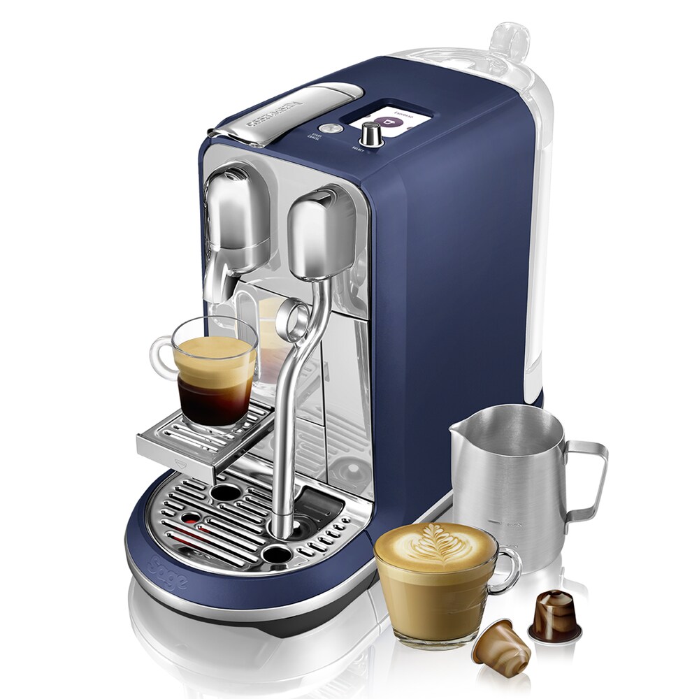 Sage Appliances Nespresso Maschine Creatista Plus dunkelblau