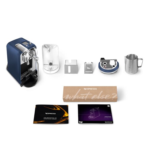 Sage Appliances Nespresso Maschine Creatista Plus dunkelblau