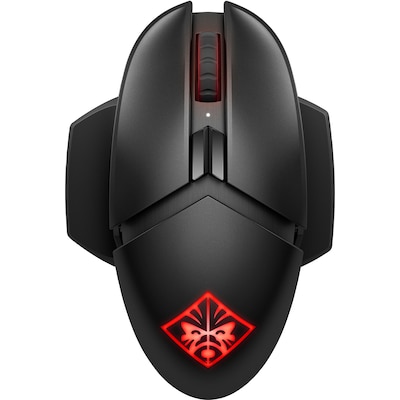 Of S  günstig Kaufen-HP OMEN Photon Kabellose Gaming Maus. HP OMEN Photon Kabellose Gaming Maus <![CDATA[• Anwendungsbereich: professionelles Gaming, 11 programmierbare Tasten • Kabellos, 2,4GHz, 10 m Reichweite • Sensortechnologie: Optisch, bis 16.000 DPI • Schwarz, 