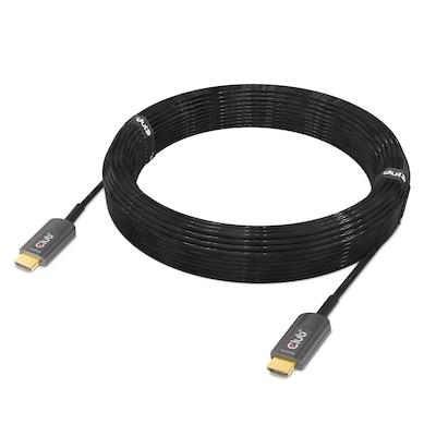 HD 4K günstig Kaufen-Club 3D HDMI 2.0 Kabel 15m zertifiziertes AOC Kabel 4K120Hz/8K60Hz St./St.. Club 3D HDMI 2.0 Kabel 15m zertifiziertes AOC Kabel 4K120Hz/8K60Hz St./St. <![CDATA[• HDMI-Kabel AOC zertifiziert • Anschlüsse: HDMI A und HDMI A unidirektional • Farbe: sc