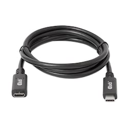 Club 3D USB-Typ-C Gen1 Verl&auml;ngerungskabel 5Gbps 60W(20V/3A) 4K60Hz St./B 1m