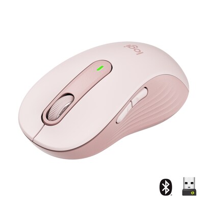 Kabellos PC günstig Kaufen-Logitech Signature M650 Gr.L Kabellose Maus Rosa. Logitech Signature M650 Gr.L Kabellose Maus Rosa <![CDATA[• Anwendungsbereich: Unterwegs, 5 Tasten • Kabellos, 2,4GHz • Rosa, 111g, 41,5 mm x 65,6 mm x 118,2 mm (H x B x T) • USB-Anschluss, Mac, PC