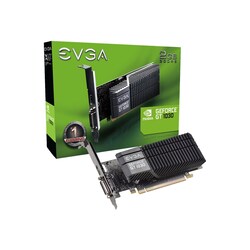 EVGA GeForce GT 1030 2GB GDDR5 DVI/HDMI Low Profile passiv Grafikkarte