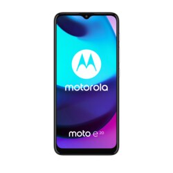Motorola Moto E20 graphit grau Android 11.0 Go Smartphone