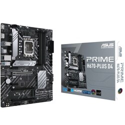 ASUS Prime H670-Plus D4 ATX Mainboard Sockel 1700 M.2/USB3.2/HDMI/DVI