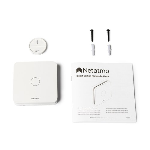 Netatmo Smarter Kohlenmonoxidmelder Alarm (85dB)
