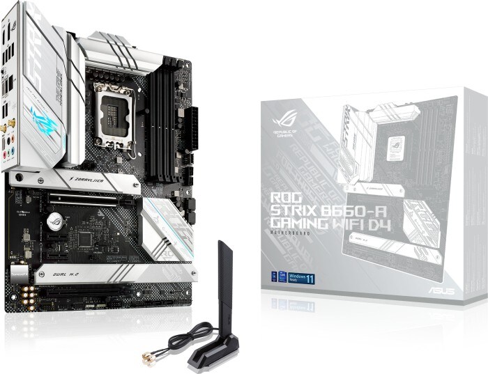 ASUS ROG STRIX B660-A GAMING WIFI D4 ATX Mainboard Sockel 1700 USB3.2/HDMI/DP