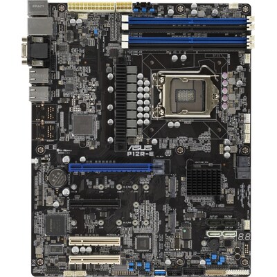 mit 256 günstig Kaufen-ASUS P12R-E ATX Workstation Mainboard Sockel 1200 für Xenon E, Pentium. ASUS P12R-E ATX Workstation Mainboard Sockel 1200 für Xenon E, Pentium <![CDATA[• ATX Mainboard mit Sockel Intel 1200 für Intel Xeon-CPU • C256-Chipsatz, ASPEED AST2600