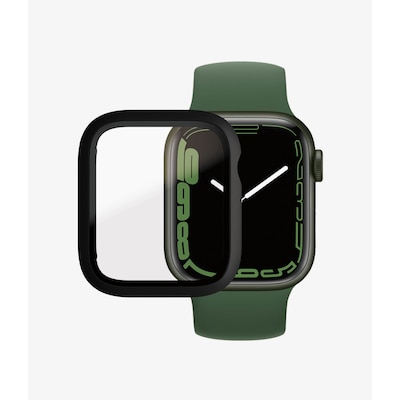 Easy günstig Kaufen-PanzerGlass FullBody Apple Watch 7/8 41 mm Schwarz. PanzerGlass FullBody Apple Watch 7/8 41 mm Schwarz <![CDATA[• Passend für Apple Watch 7/8 (41 mm) • Abgerundete Kanten • Transparent, kristallklar • 100 % berührungsempfindlich • Easy Click S