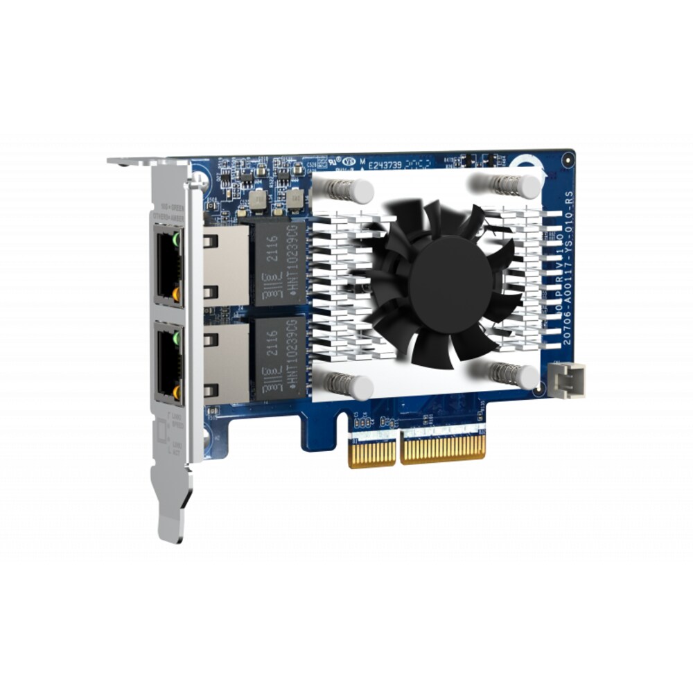 QNAP QXG-10G2TB Dual-port 10GbE Netzwerkerweiterungskarte
