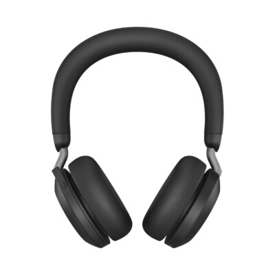 Bluetooth/WIFI günstig Kaufen-Jabra Evolve2 75 MS Stereo Bluetooth Headset schwarz mit Ladestation. Jabra Evolve2 75 MS Stereo Bluetooth Headset schwarz mit Ladestation <![CDATA[• Bluetooth Headset, Stereo, für MS Teams • Akkudauer bis zu 25 Stunden Gesprächszeit • Ohrpolster 