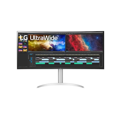 LG UltraGear 38WP85C-W.AEU 95,3cm (38") UW 4K Curved Monitor HDMI/DP/USB-C HDR