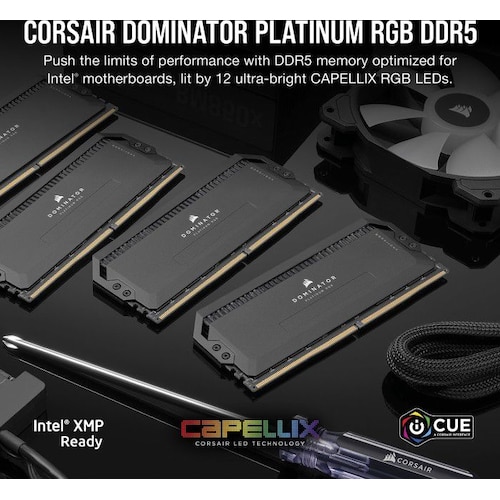 32GB (2x16GB) Corsair Dominator Platinum RGB DDR5-5200 CL38 Speicher Kit