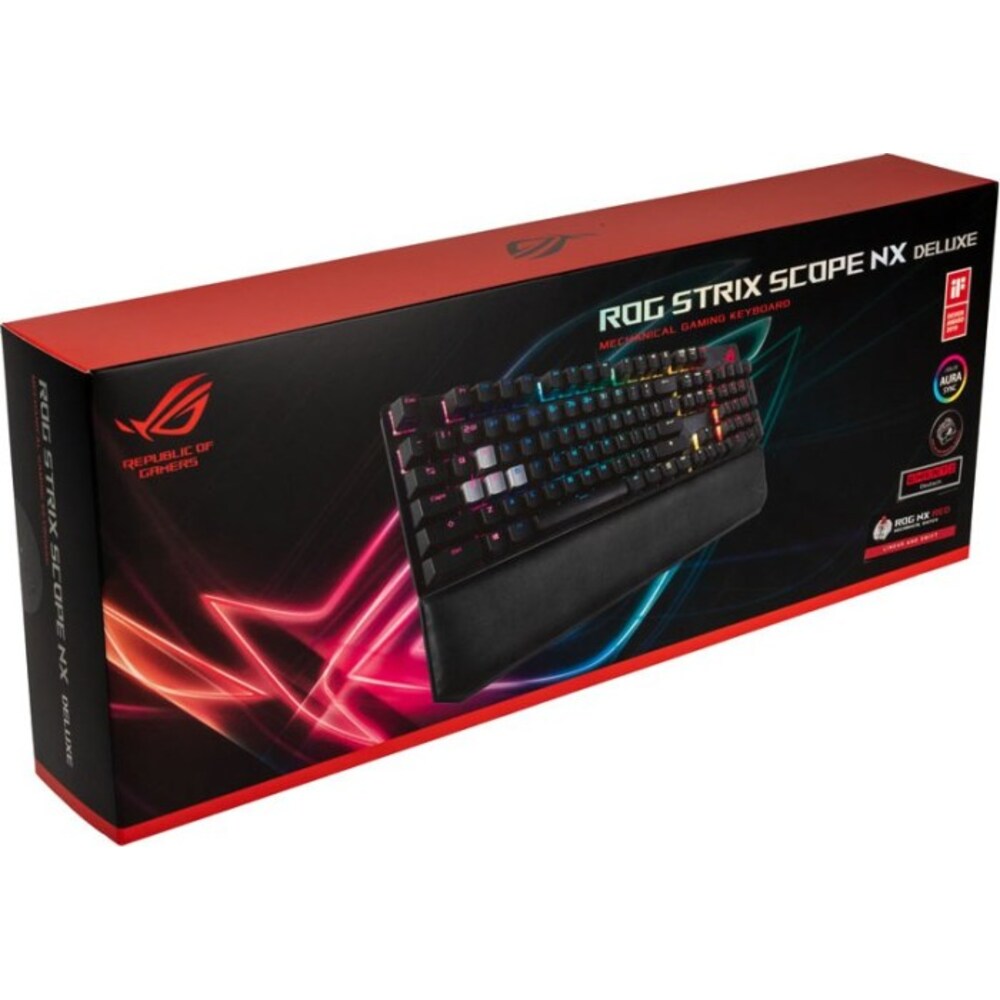 ASUS ROG Strix Scope NX Kabelgebundene Mechanische Gaming Tastatur NX RED RGB