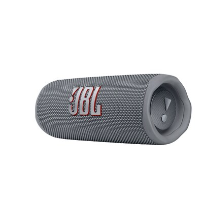 ich dich günstig Kaufen-JBL Flip 6 Bluetooth Lautsprecher wasserdicht mit Akku Grau. JBL Flip 6 Bluetooth Lautsprecher wasserdicht mit Akku Grau <![CDATA[• Portabler Bluetooth-Lautsprecher • Bis zu 12 Stunden Musikgenuss • Wasserdicht gemäß IPX7 • Langlebig, robust und