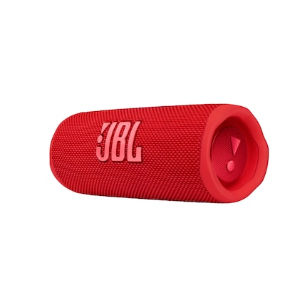 Bluetooth Lautsprecher  günstig Kaufen-JBL Flip 6 Bluetooth Lautsprecher wasserdicht mit Akku Rot. JBL Flip 6 Bluetooth Lautsprecher wasserdicht mit Akku Rot <![CDATA[• Portabler Bluetooth-Lautsprecher • Bis zu 12 Stunden Musikgenuss • Wasserdicht gemäß IPX7 • Langlebig, robust und k