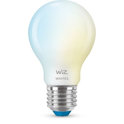 Dimmbar günstig Kaufen-WiZ 60W E27 Standardform dimmbar warm-/kaltweiß Milchglas. WiZ 60W E27 Standardform dimmbar warm-/kaltweiß Milchglas <![CDATA[• Austauschtype: LED-Lampe / Sockel: E27, WLAN + Bluetooth • Leistung: 7 Watt als Ersatz für 60 Watt • Energieef