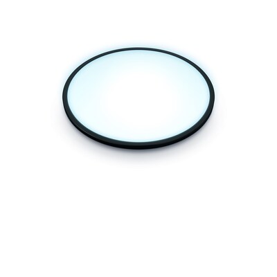 LM OF günstig Kaufen-WiZ Super Slim Ceiling Deckenleuchte Tunable White 14W Schwarz. WiZ Super Slim Ceiling Deckenleuchte Tunable White 14W Schwarz <![CDATA[• Technologie: LED mit einstellbarer Lichtfarbe • Material: Kunststoff/Metall , 14W-LED, 1300lm - IP20 • Lichtfar