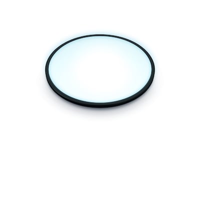 Material Schwarz  günstig Kaufen-WiZ Super Slim Ceiling Deckenleuchte Tunable White 16W schwarz. WiZ Super Slim Ceiling Deckenleuchte Tunable White 16W schwarz <![CDATA[• Technologie: LED mit einstellbarer Lichtfarbe • Material: Kunststoff/Metall , 16W-LED, 1300lm - IP20 • Lichtfar