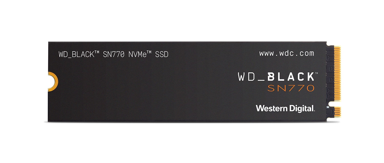 WD_BLACK SN770 High-Performance PCIe 4.0 NVMe interne Gaming SSD 250 GB