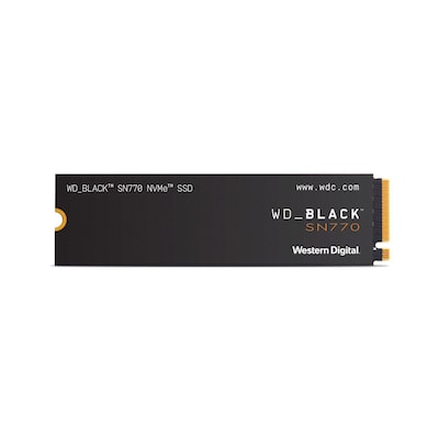 PCI E günstig Kaufen-WD_BLACK SN770 NVMe SSD 500 GB M.2 2280 PCIe 4.0. WD_BLACK SN770 NVMe SSD 500 GB M.2 2280 PCIe 4.0 <![CDATA[• 500 GB - 2,38 mm Bauhöhe • M.2 2280 Card,  - Kompatibel mit der Playstation™ 5 • Maximale Lese-/Schreibgeschwindigkeit: 5000 MB/s / 4.00