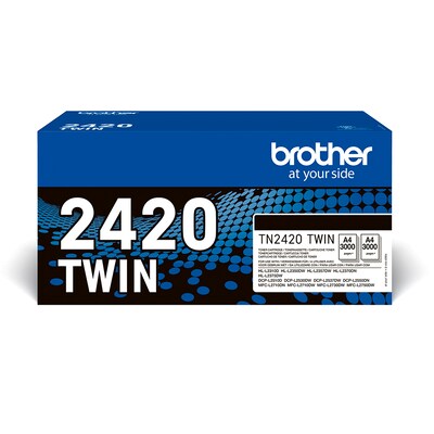 On The günstig Kaufen-Brother TN-2420TWIN  Original Toner Schwarz für ca. 3.000 Seiten (2 Stück). Brother TN-2420TWIN  Original Toner Schwarz für ca. 3.000 Seiten (2 Stück) <![CDATA[• Brother Tonerkartusche Kassetten TN2420 TWIN • Farbe: Schwarz • Rei