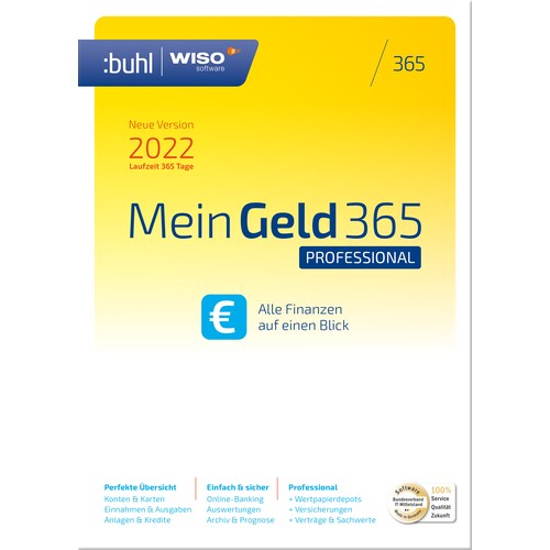 Buhl Data WISO Mein Geld Professional 365 (2022)