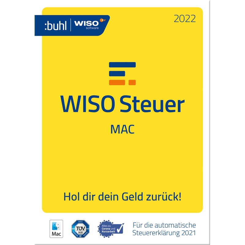 Buhl Data WISO Steuer Mac 2022 | Download & Produktschlüssel