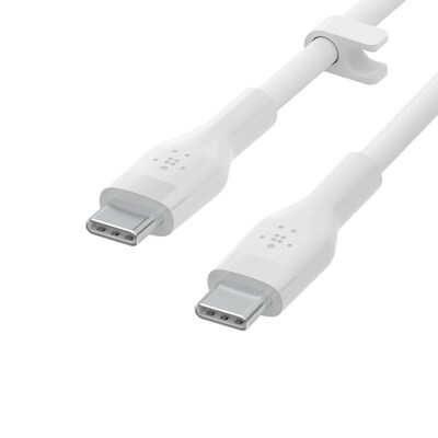 SE WH günstig Kaufen-Belkin Flex USB-C/ USB-C Kabel Power Delivery 60W 1m weiß CAB009BT1MWH. Belkin Flex USB-C/ USB-C Kabel Power Delivery 60W 1m weiß CAB009BT1MWH <![CDATA[• USB-Kabel • Anschlüsse: USB Typ C und USB Typ C • Farbe: weiß, Länge: 1,0m • USB