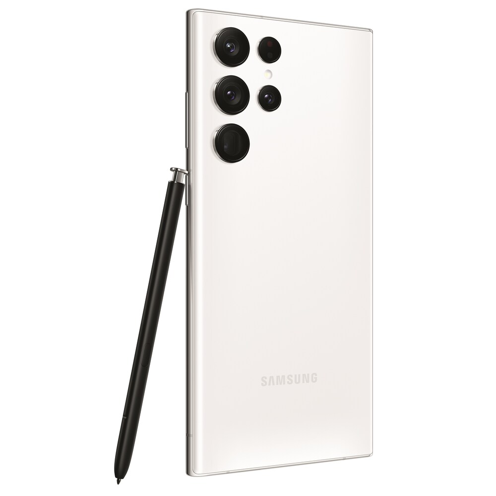 Samsung GALAXY S22 Ultra 5G S908B DS 128GB phantom white Android 12.0 Smartphone