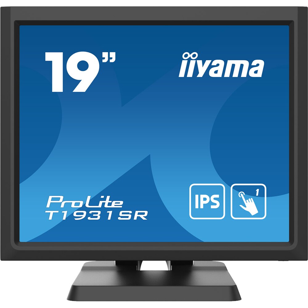 iiyama ProLite T1931SR-B6 48cm (19") Resistive-Touch-Monitor VGA/HDMI/DP 5:4 IPS