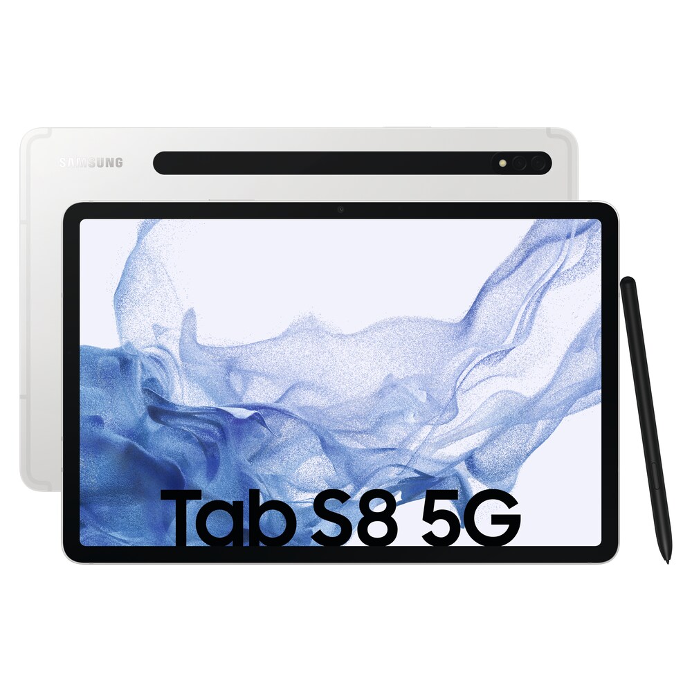 Samsung GALAXY Tab S8 X706B 5G 128GB silver Android 12.0 Tablet ++ 