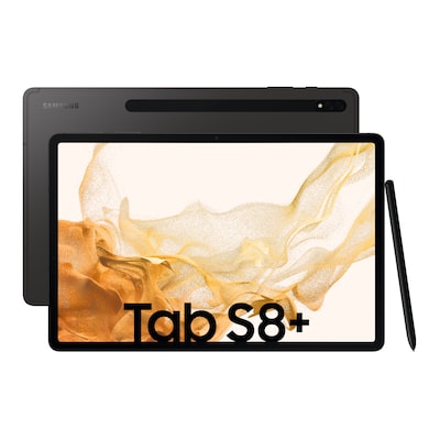 tablet günstig Kaufen-Samsung GALAXY Tab S8+ X800N WiFi 256GB graphite Android 1.0 Tablet. Samsung GALAXY Tab S8+ X800N WiFi 256GB graphite Android 1.0 Tablet <![CDATA[• 31,5 cm (12,4 Zoll) Super AMOLED Display mit 2800 x 1752 Pixeln • 2,99 GHz Qualcomm-Snapdragon 8 Gen 1 