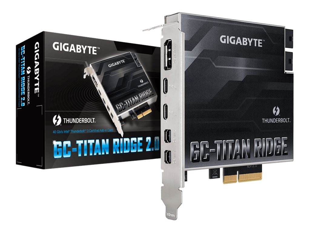Gigabyte Gc Titan Ridge Rev 2 0 Thunderbolt 3 Adapter Pcie 3 0 X4 Cyberport