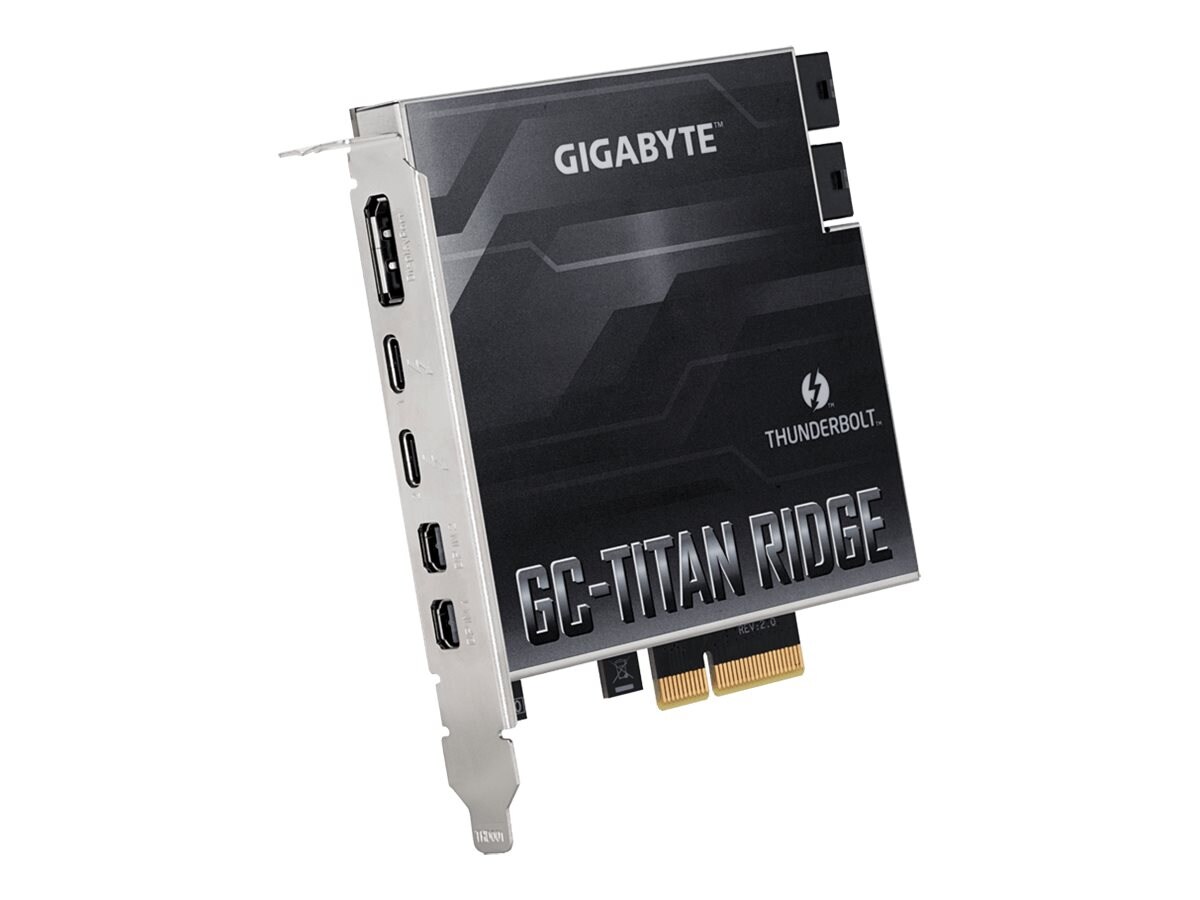 Gigabyte Gc Titan Ridge Rev 2 0 Thunderbolt 3 Adapter Pcie 3 0 X4 Cyberport