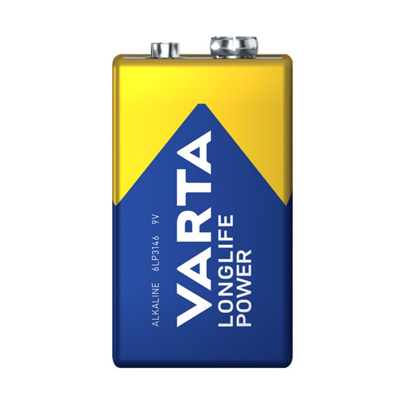 VARTA Longlife Power Batterie E-Block 6LR61 9V 1er Blister