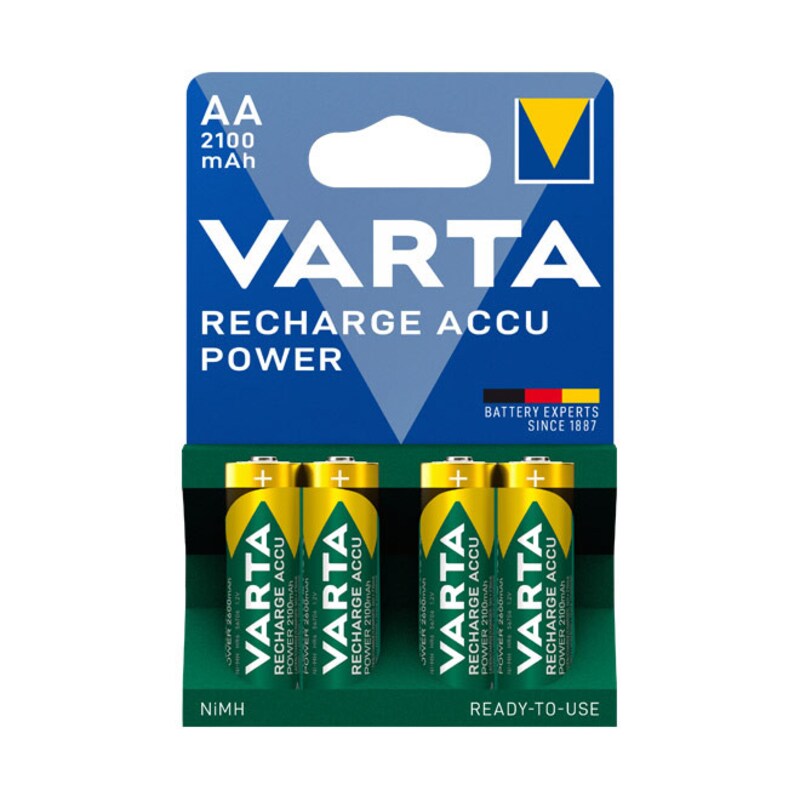 VARTA Ready2Use Akku Mignon AA HR6 4er Blister (2100 mAh)