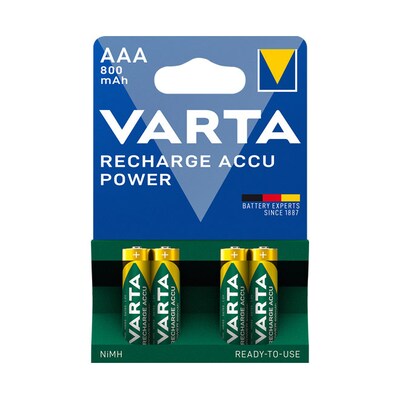 Micro B günstig Kaufen-VARTA Ready2Use Akku Micro AAA HR3 4er Blister (800 mAh). VARTA Ready2Use Akku Micro AAA HR3 4er Blister (800 mAh) <![CDATA[• VARTA Ready2Use Akku Micro AAA • HR3 im 4er Blister (800 mAh) 100% vorgeladen und sofort einsatzbereit!]]>. 