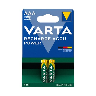 for HR günstig Kaufen-VARTA Ready2Use Akku Micro AAA HR3 2er Blister (1000 mAh). VARTA Ready2Use Akku Micro AAA HR3 2er Blister (1000 mAh) <![CDATA[• VARTA Ready2Use Akku Micro AAA • HR3 im 2er Blister (1000 mAh) 100% vorgeladen und sofort einsatzbereit!]]>. 