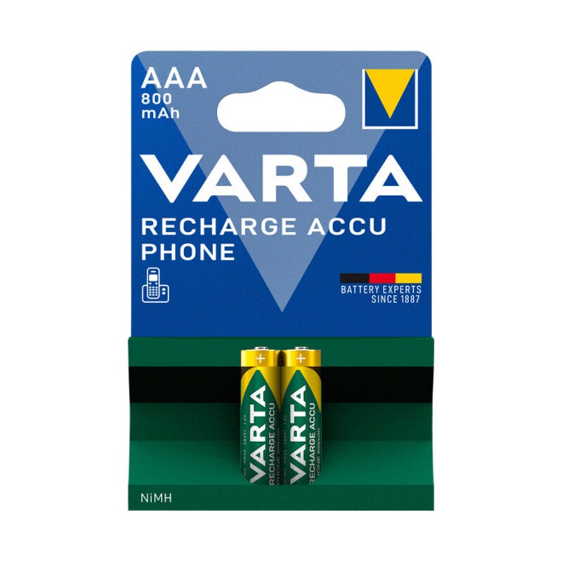 VARTA Phone Akku T398 Micro AAA HR3 2er Blister