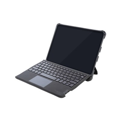 Grip:Schwarz günstig Kaufen-Tucano Tasto Ultraschutzcase für iPad 10,2 / iPad Air 10,5 mit Tackpad schwarz. Tucano Tasto Ultraschutzcase für iPad 10,2 / iPad Air 10,5 mit Tackpad schwarz <![CDATA[• Passend für Apple iPad 10,2 (9./8./7. Gen) / iPad Air 2019/2020 • Mit 