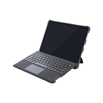 SCHWARZ  günstig Kaufen-Tucano Tasto Ultraschutzcase für iPad 10,2 / iPad Air 10,5 mit Tackpad schwarz. Tucano Tasto Ultraschutzcase für iPad 10,2 / iPad Air 10,5 mit Tackpad schwarz <![CDATA[• Passend für Apple iPad 10,2 (9./8./7. Gen) / iPad Air 2019/2020 • Mit 