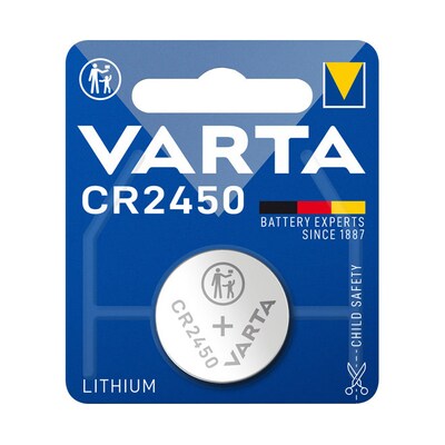 VARTA Professional Electronics Knopfzelle Batterie CR 2450 1er Blister