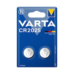 VARTA Professional Electronics Knopfzelle Batterie CR 2025 2er Blister