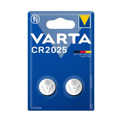 Batterie D günstig Kaufen-VARTA Professional Electronics Knopfzelle Batterie CR 2025 2er Blister. VARTA Professional Electronics Knopfzelle Batterie CR 2025 2er Blister <![CDATA[• VARTA Professional Electronics Knopfzelle Batterie • CR 2025 im 2er Blister Ideal für eine Vielz